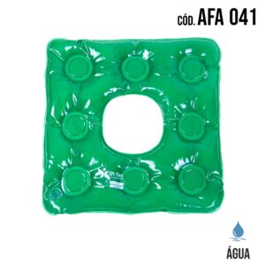 ALMOFADA ÁGUA QUADRADA CAIXA DE OVO ORIFÍCIO AFA 041