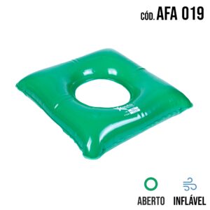 ALMOFADA Inflável QUADRADA COM ORIFICO AFA 019