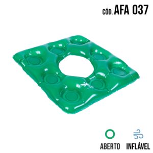 ALMOFADA INFLÁVEL QUADRADA COM ORIFICIO AFA 037