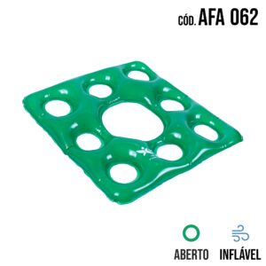ALMOFADA INFLÁVEL QUADRADA COM ORIFICIO AFA 062